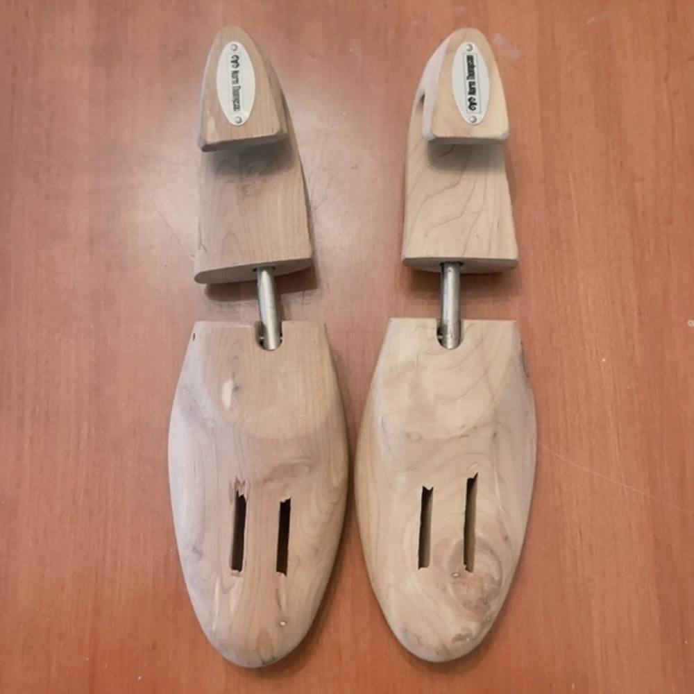 NORM THOMPSON Premium Cedar Shoe Trees Large Men Shoe Size 10-12
